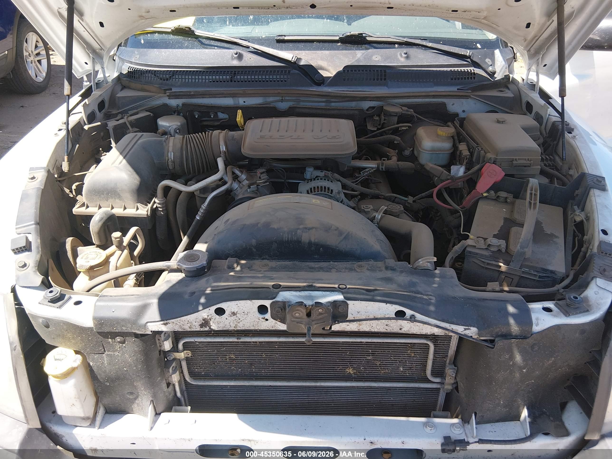 2007 Dodge Dakota St Белый vin: 1D7HE22K57S253379