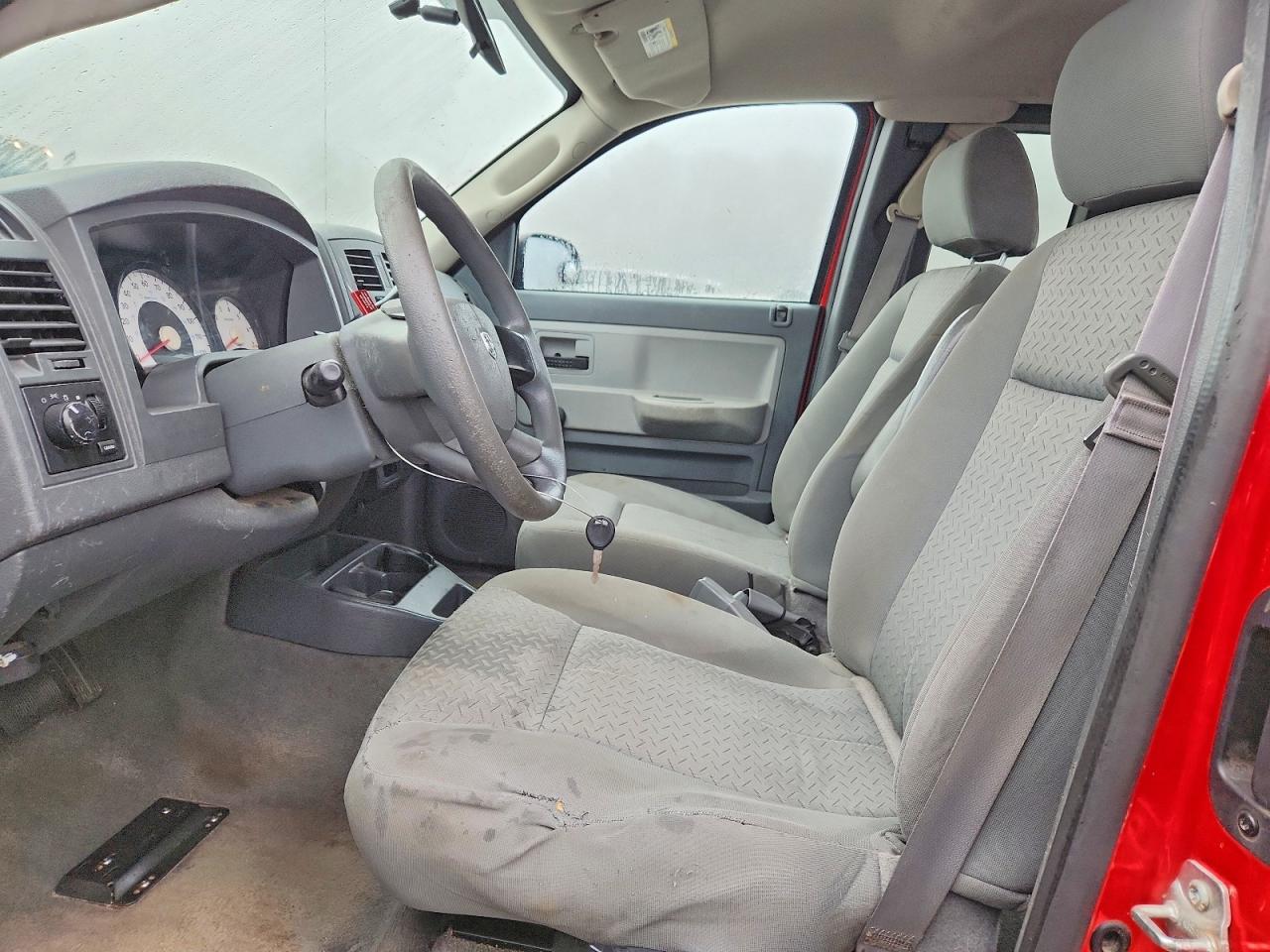 2007 Dodge Dakota St Red vin: 1D7HE22K57S265001