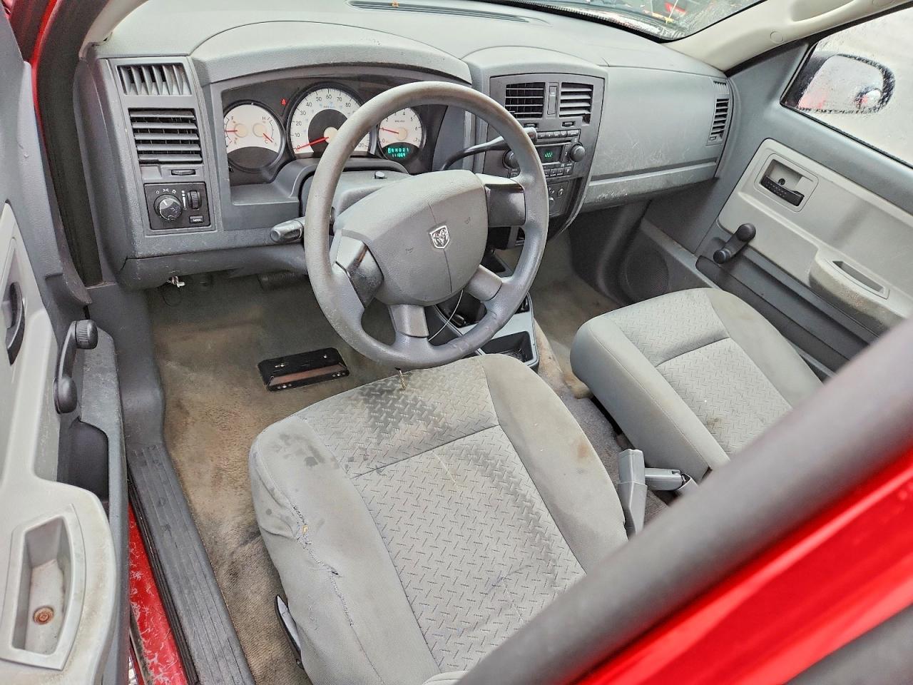2007 Dodge Dakota St Red vin: 1D7HE22K57S265001
