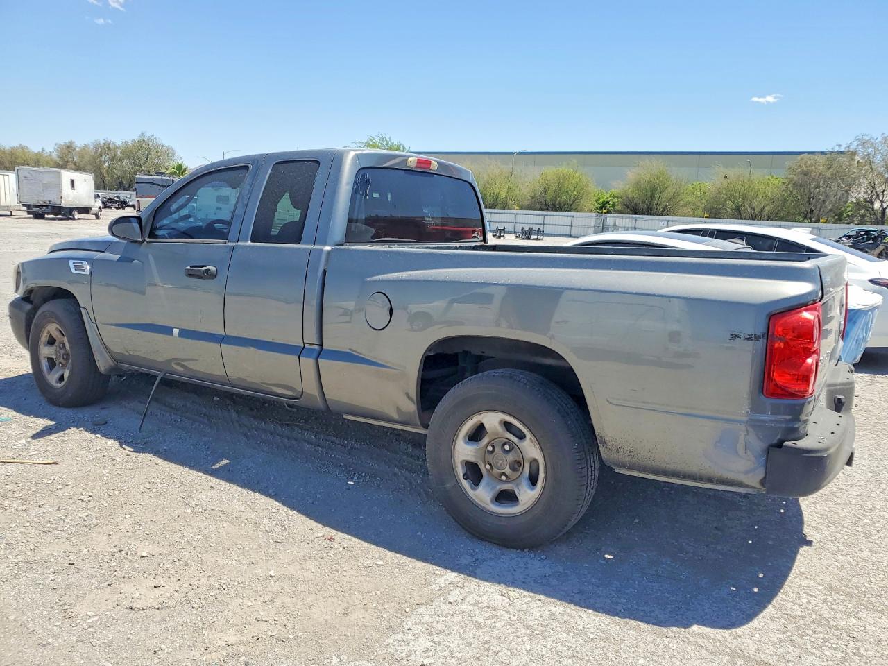 2005 Dodge Dakota St Gray vin: 1D7HE22K65S186918