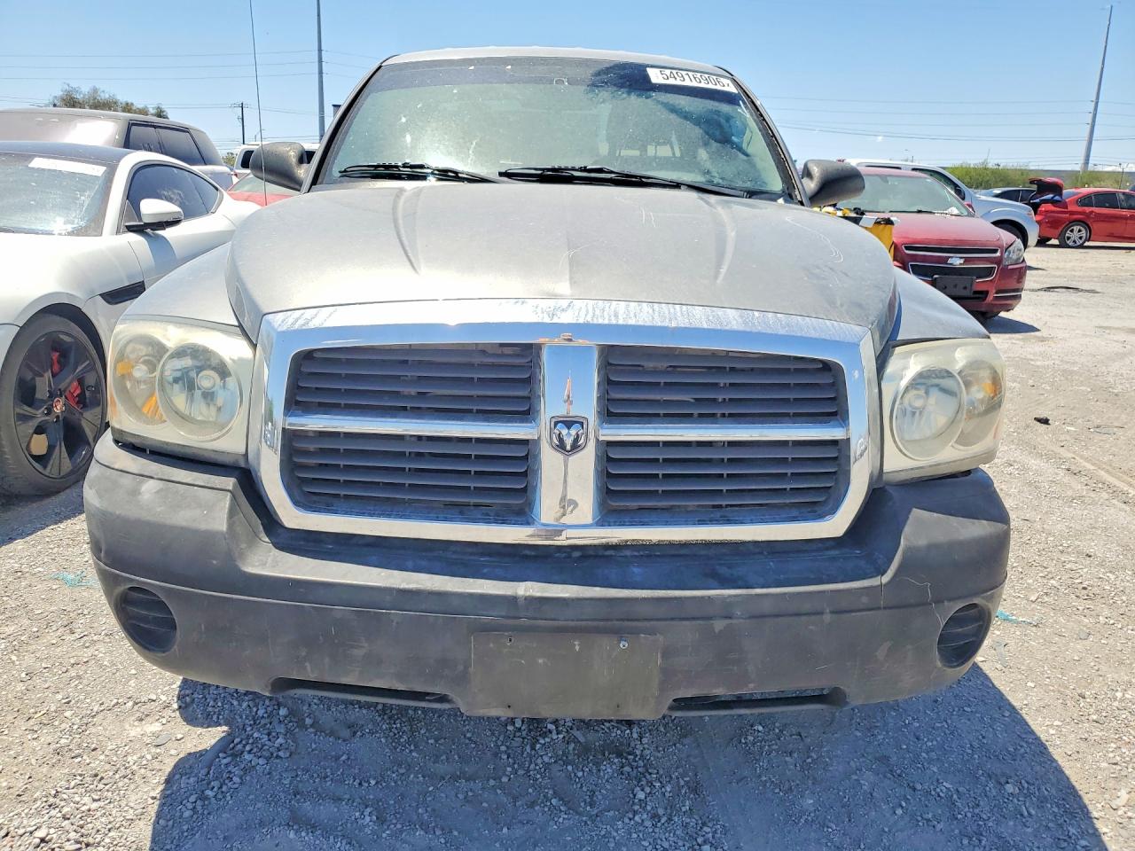 2005 Dodge Dakota St Gray vin: 1D7HE22K65S186918