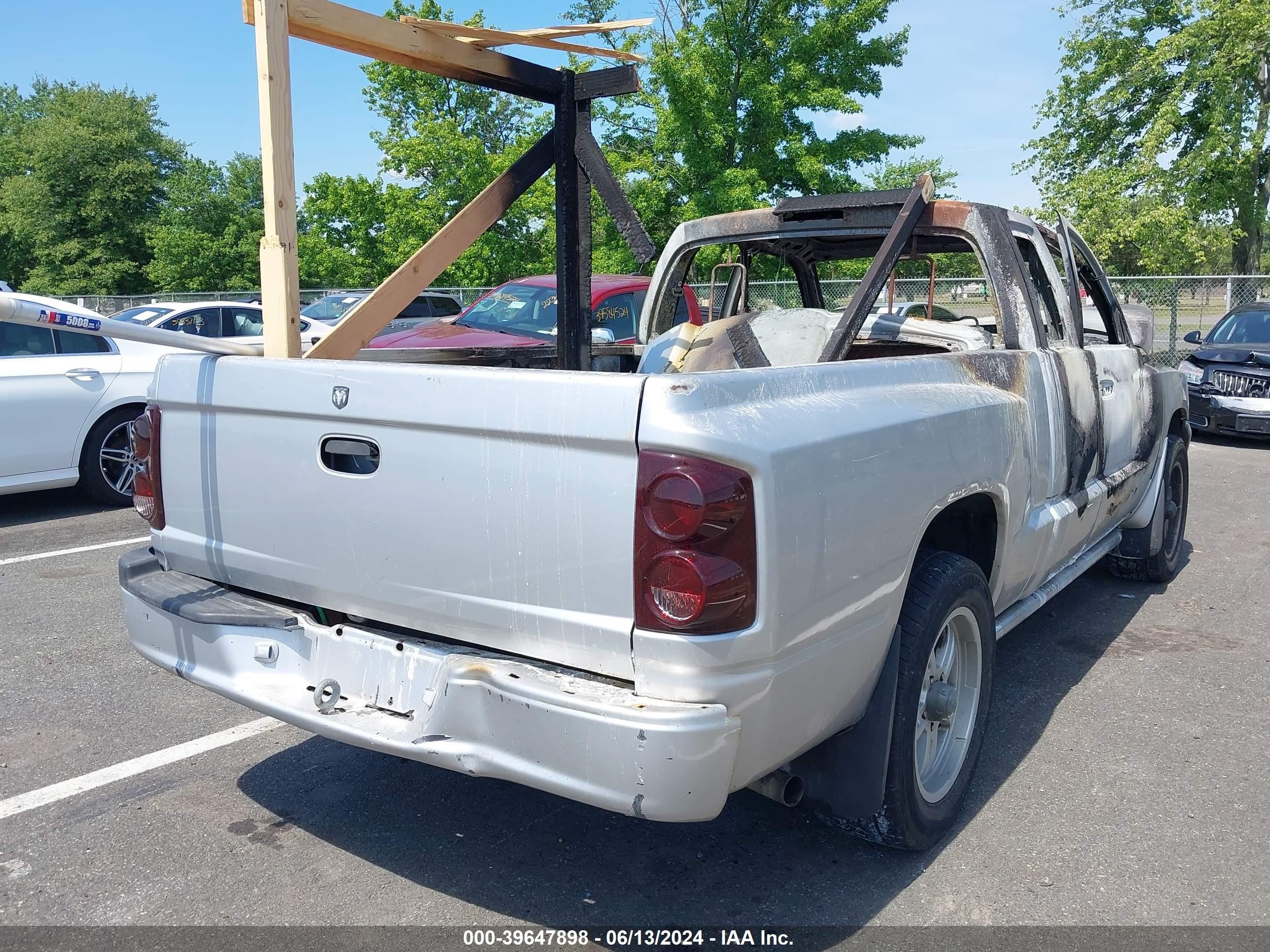 2006 Dodge Dakota St Silver vin: 1D7HE22K66S523699