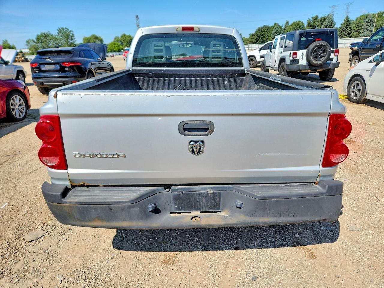 2006 Dodge Dakota St Silver vin: 1D7HE22K86S533991
