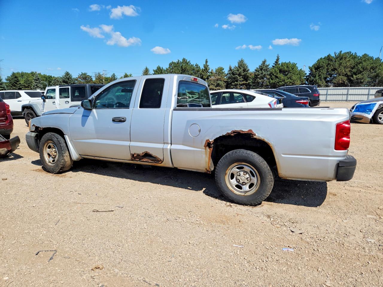 2006 Dodge Dakota St Silver vin: 1D7HE22K86S533991