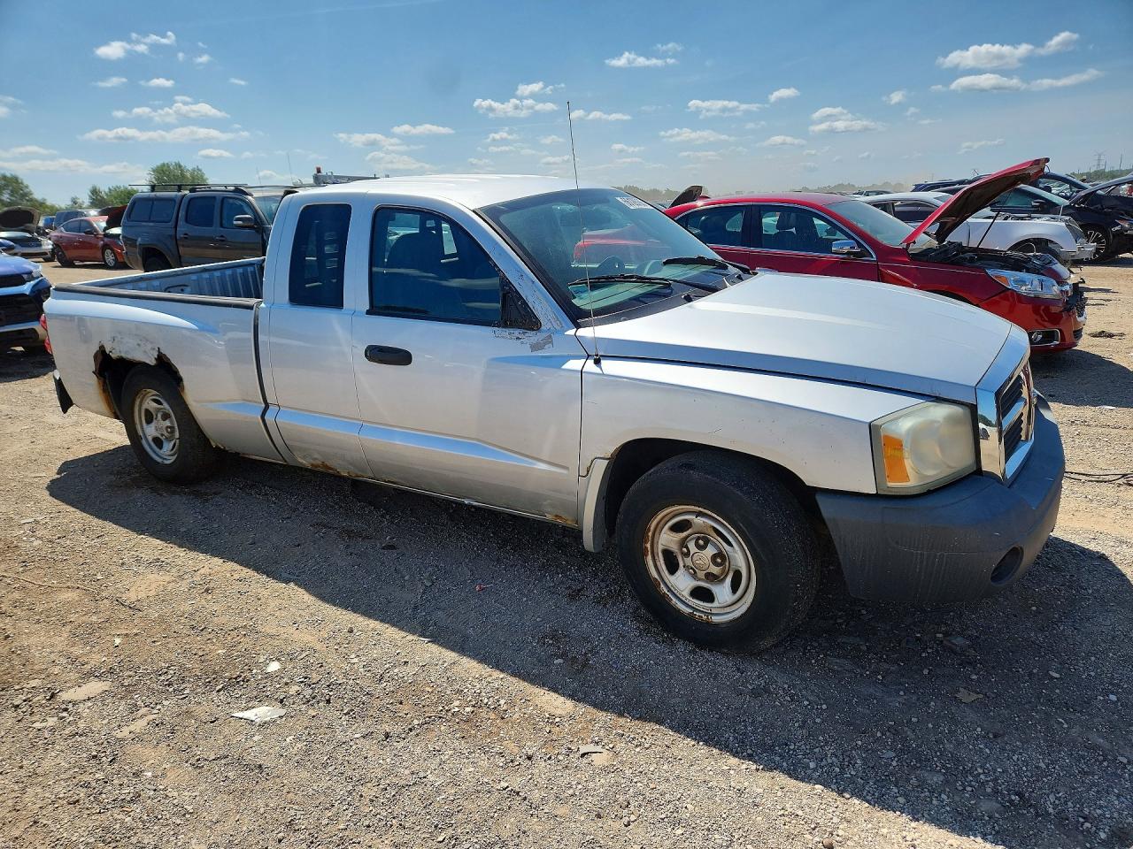 2006 Dodge Dakota St Silver vin: 1D7HE22K86S533991