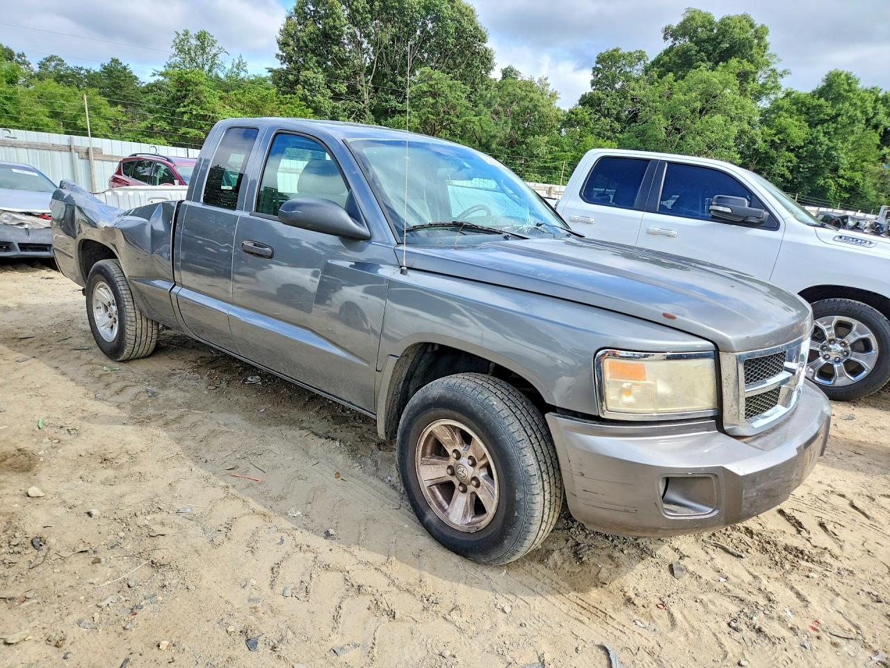 2009 Dodge Dakota St Gray vin: 1D7HE22K89S774177
