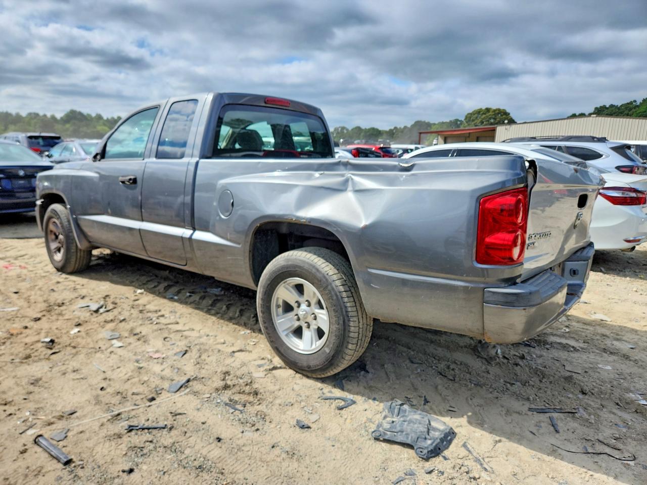 2009 Dodge Dakota St Gray vin: 1D7HE22K89S774177