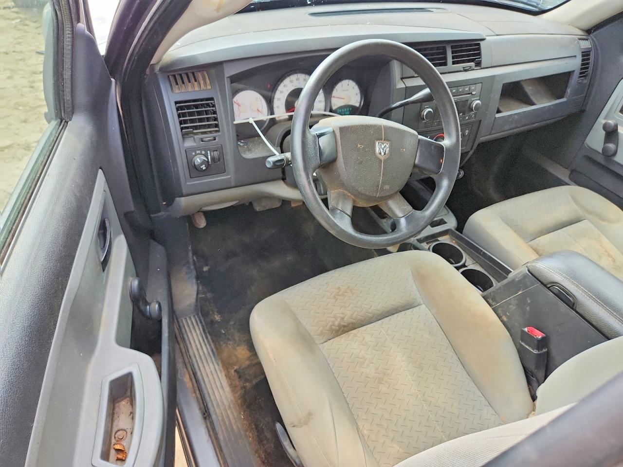 2009 Dodge Dakota St Gray vin: 1D7HE22K89S774177