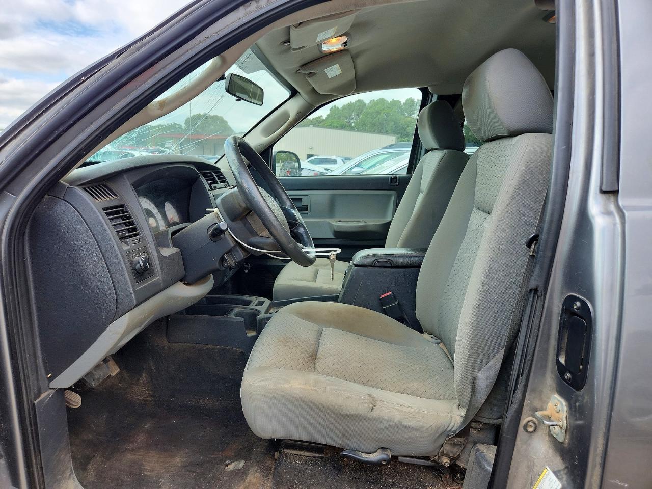 2009 Dodge Dakota St Gray vin: 1D7HE22K89S774177