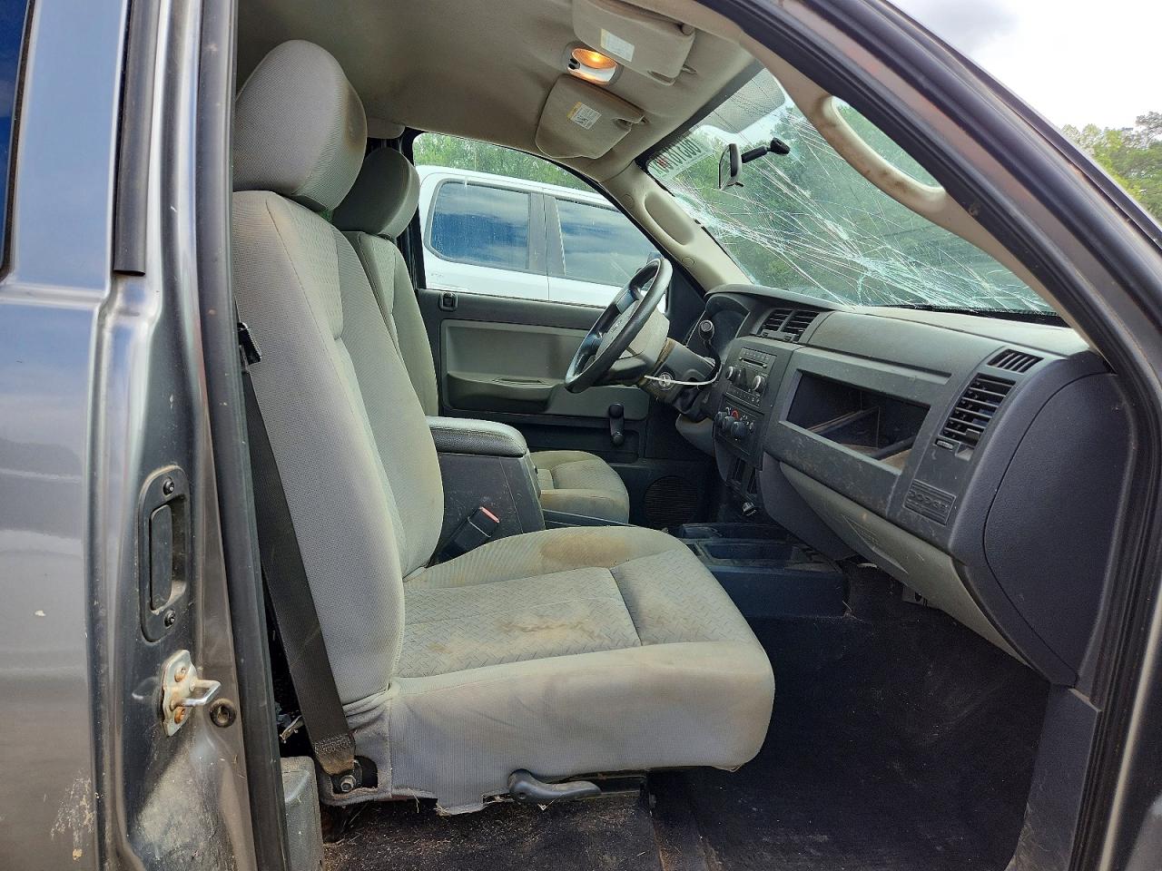 2009 Dodge Dakota St Gray vin: 1D7HE22K89S774177