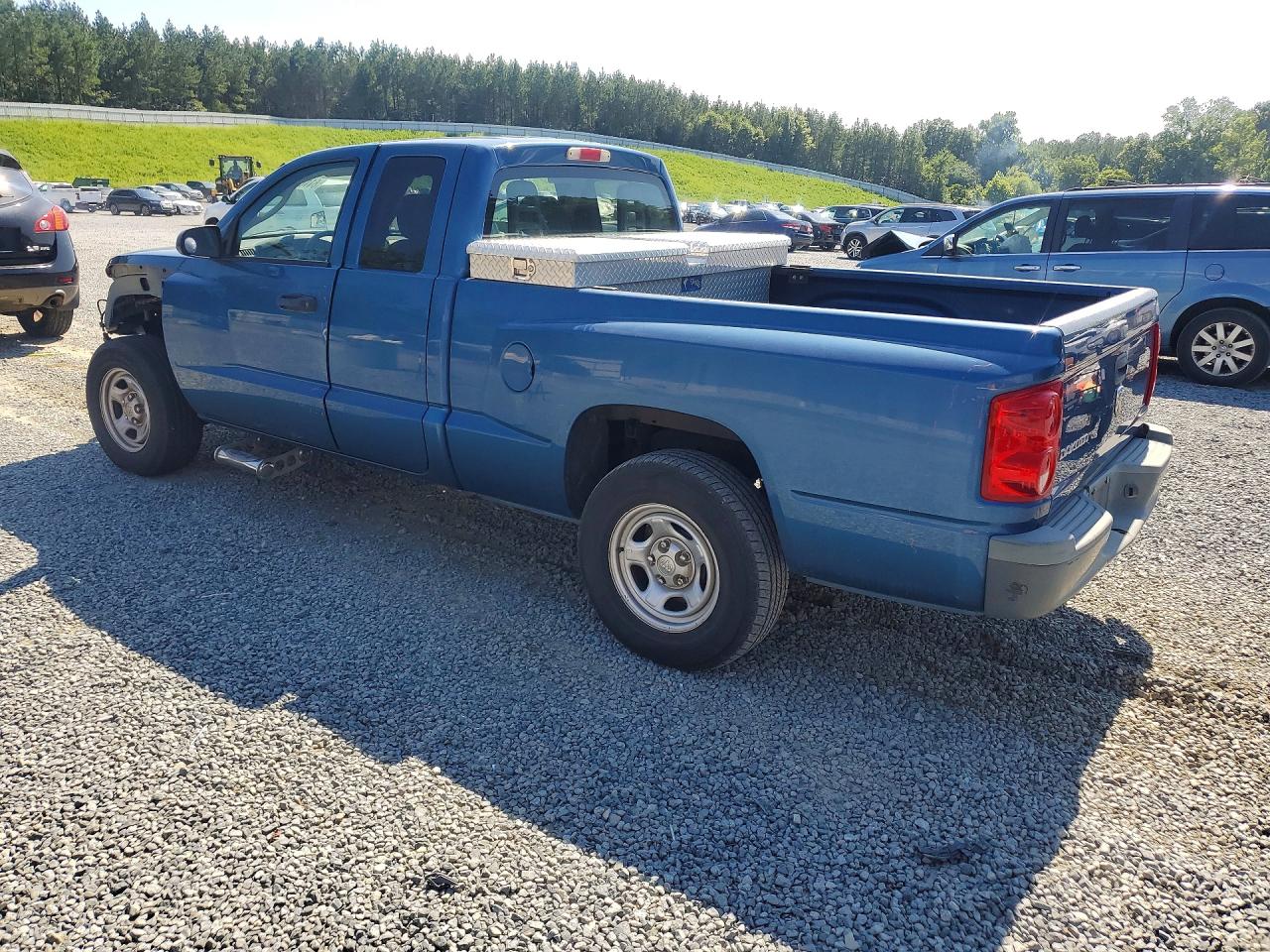2005 Dodge Dakota St Blue vin: 1D7HE22K95S353630
