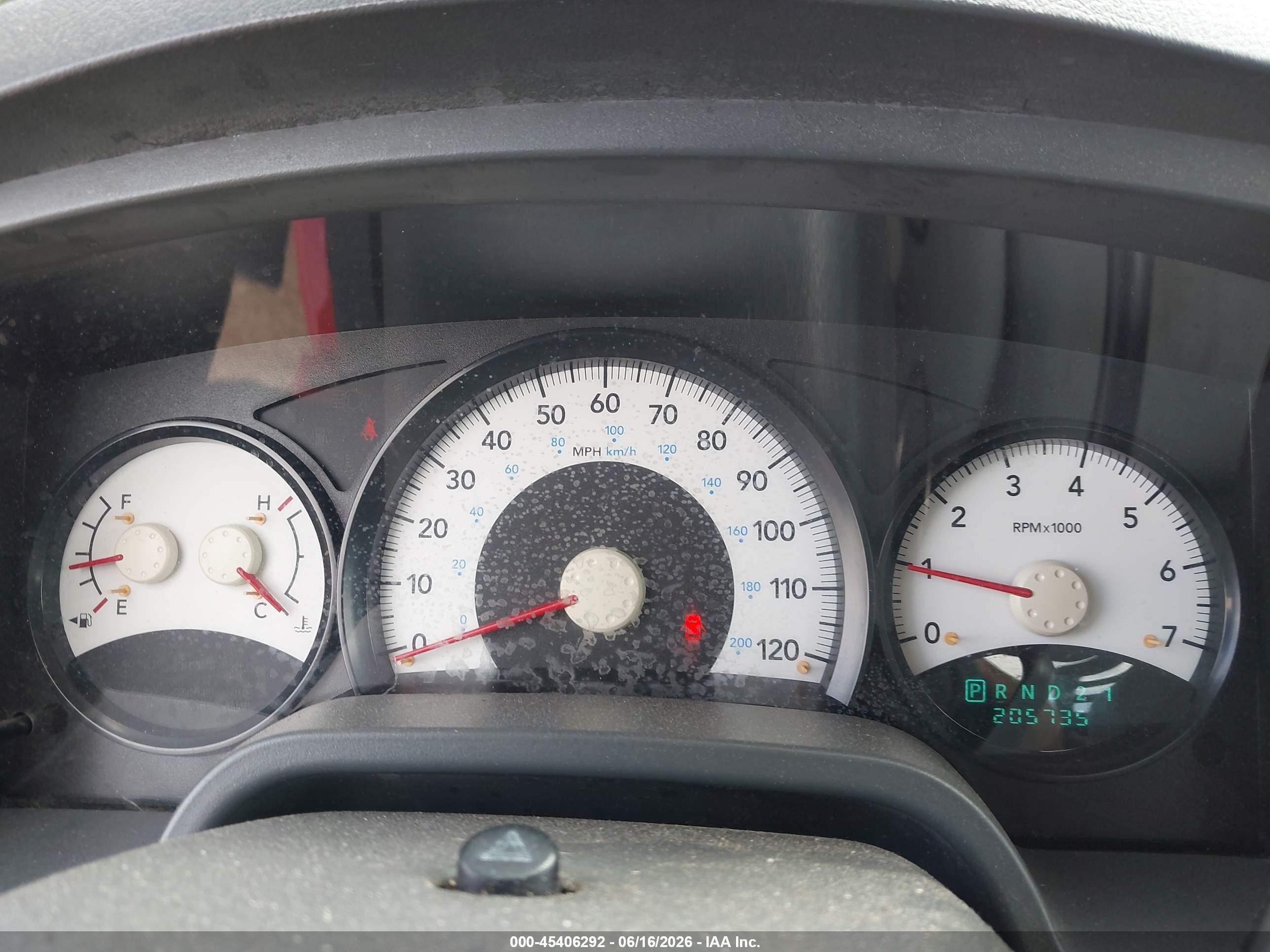 2005 Dodge Dakota St Red vin: 1D7HE22KX5S126804