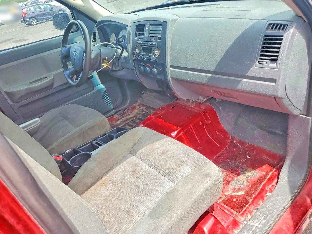 2006 Dodge Dakota St Темно-бордовый vin: 1D7HE22KX6S556592