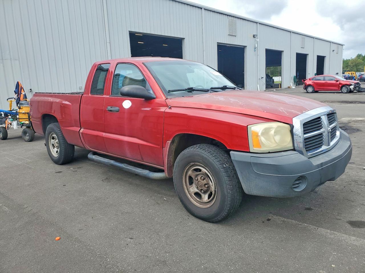 2006 Dodge Dakota St Темно-бордовый vin: 1D7HE22KX6S556592