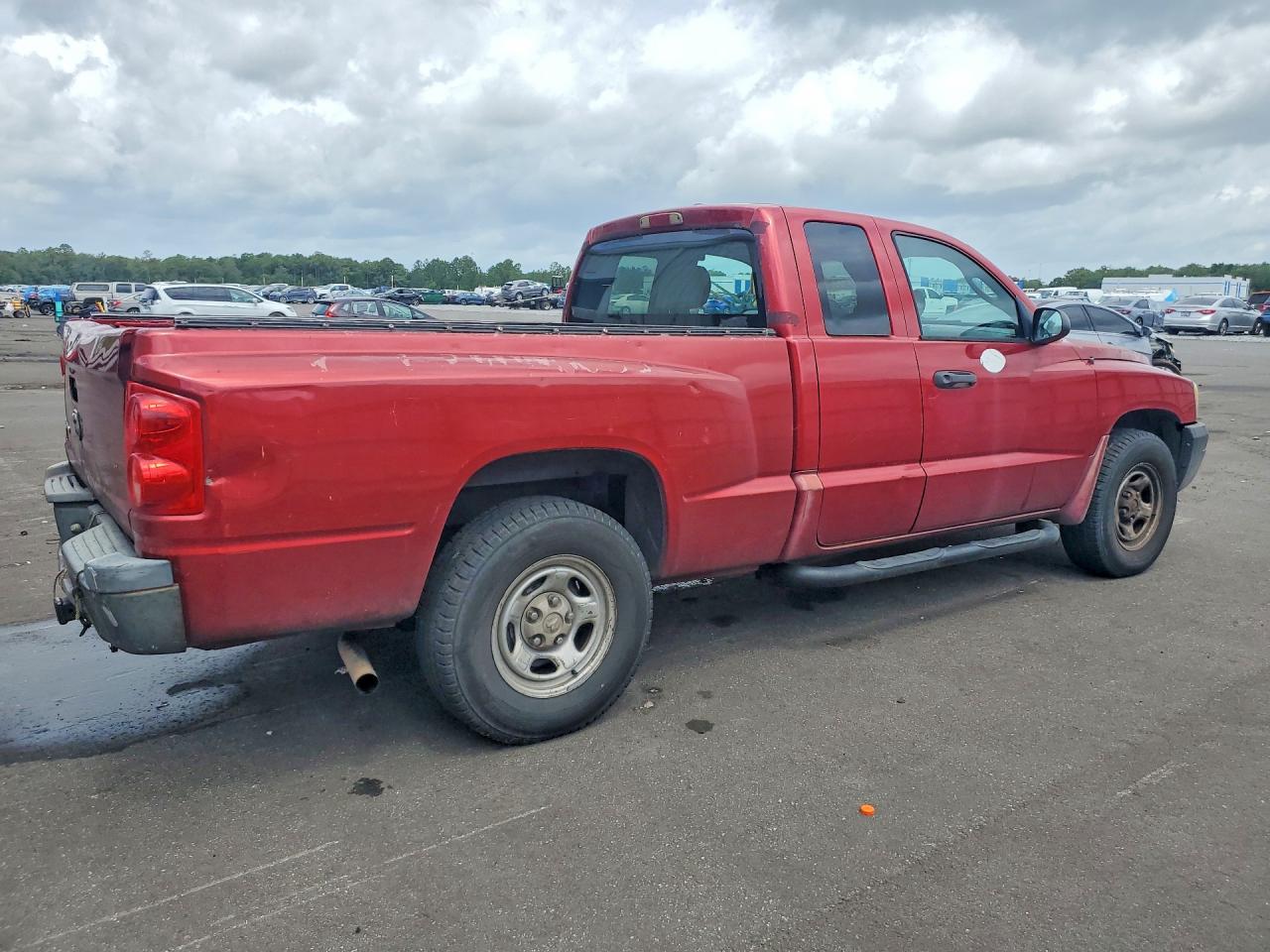 2006 Dodge Dakota St Темно-бордовый vin: 1D7HE22KX6S556592