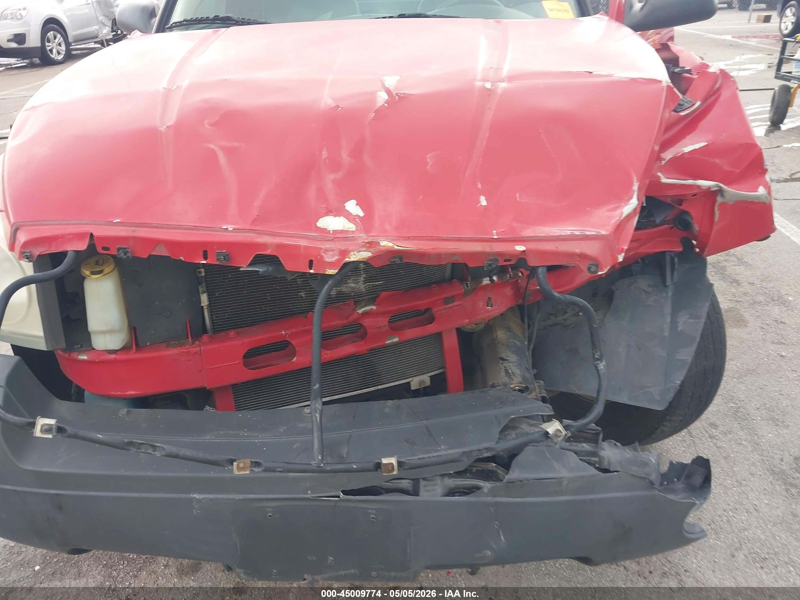 2007 Dodge Dakota St Red vin: 1D7HE22KX7S126949