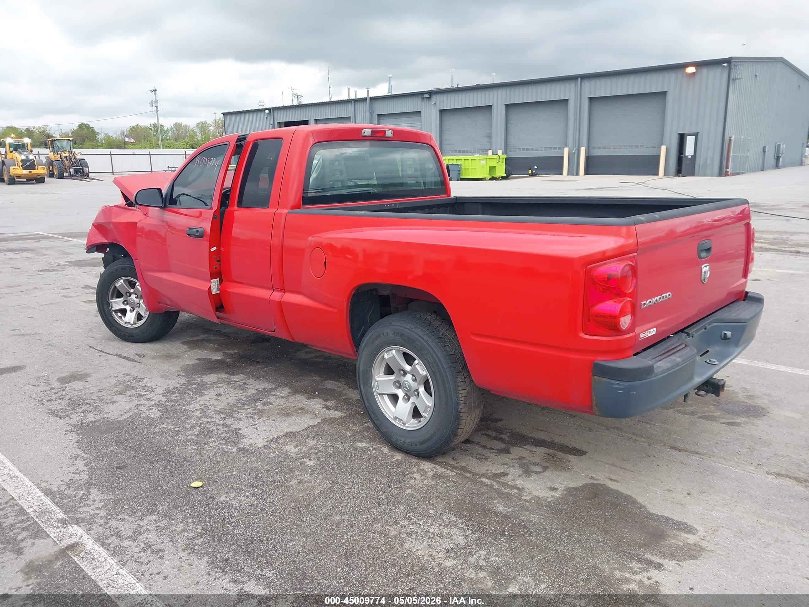 2007 Dodge Dakota St Red vin: 1D7HE22KX7S126949