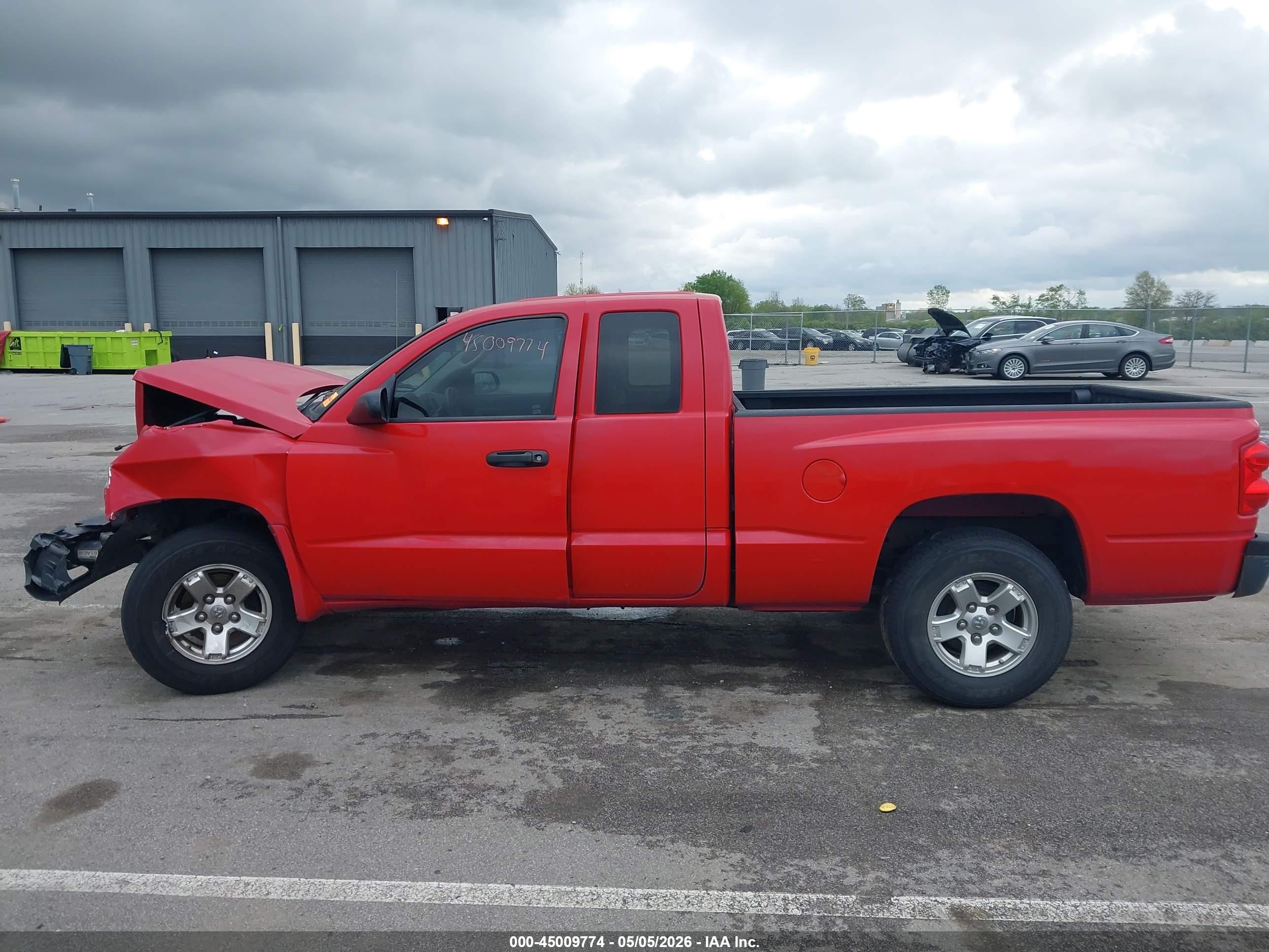 2007 Dodge Dakota St Red vin: 1D7HE22KX7S126949