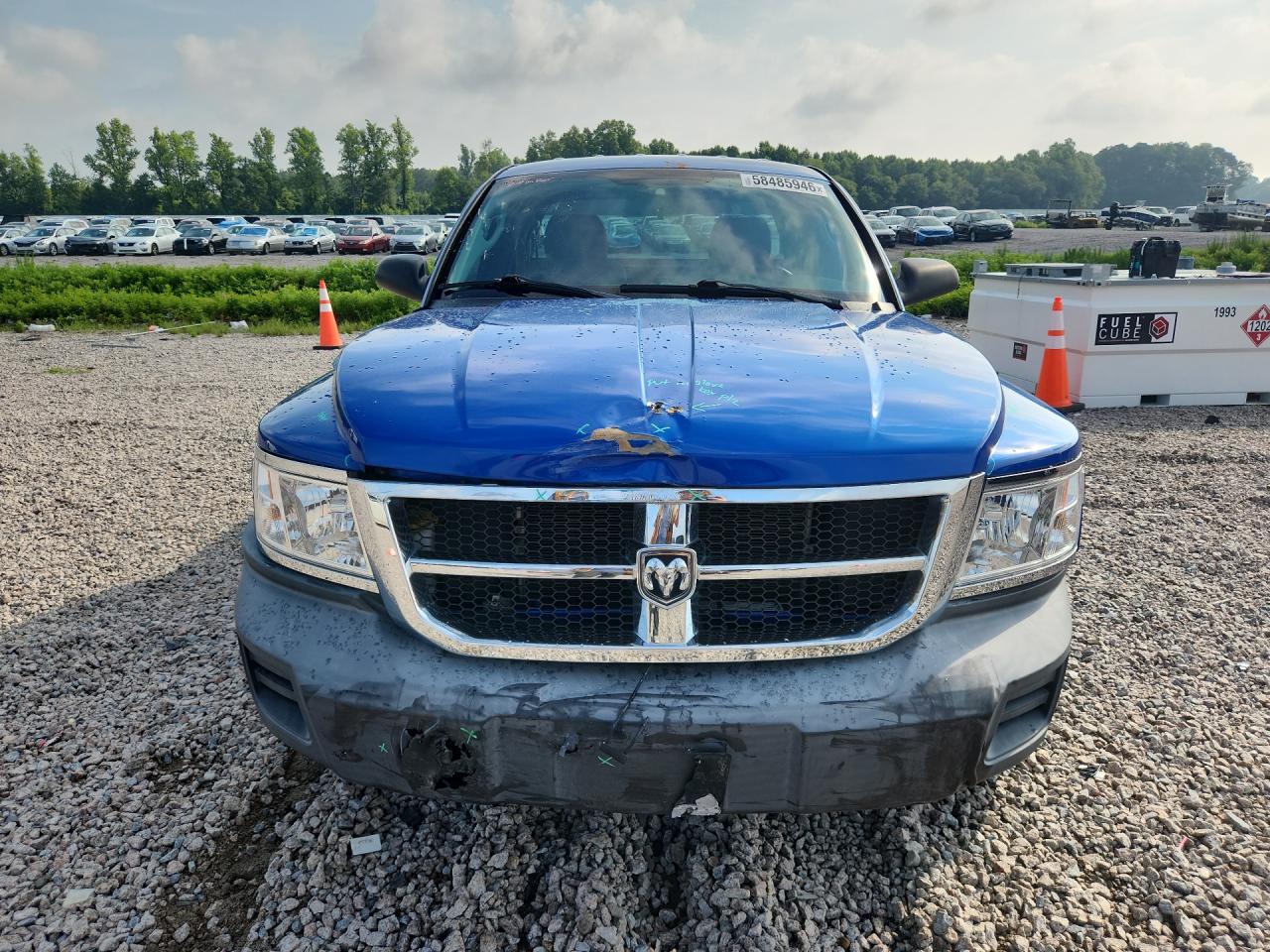 2008 Dodge Dakota St Blue vin: 1D7HE22KX8S542582