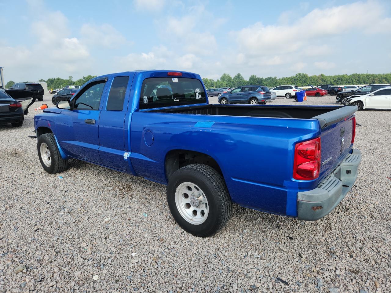 2008 Dodge Dakota St Blue vin: 1D7HE22KX8S542582