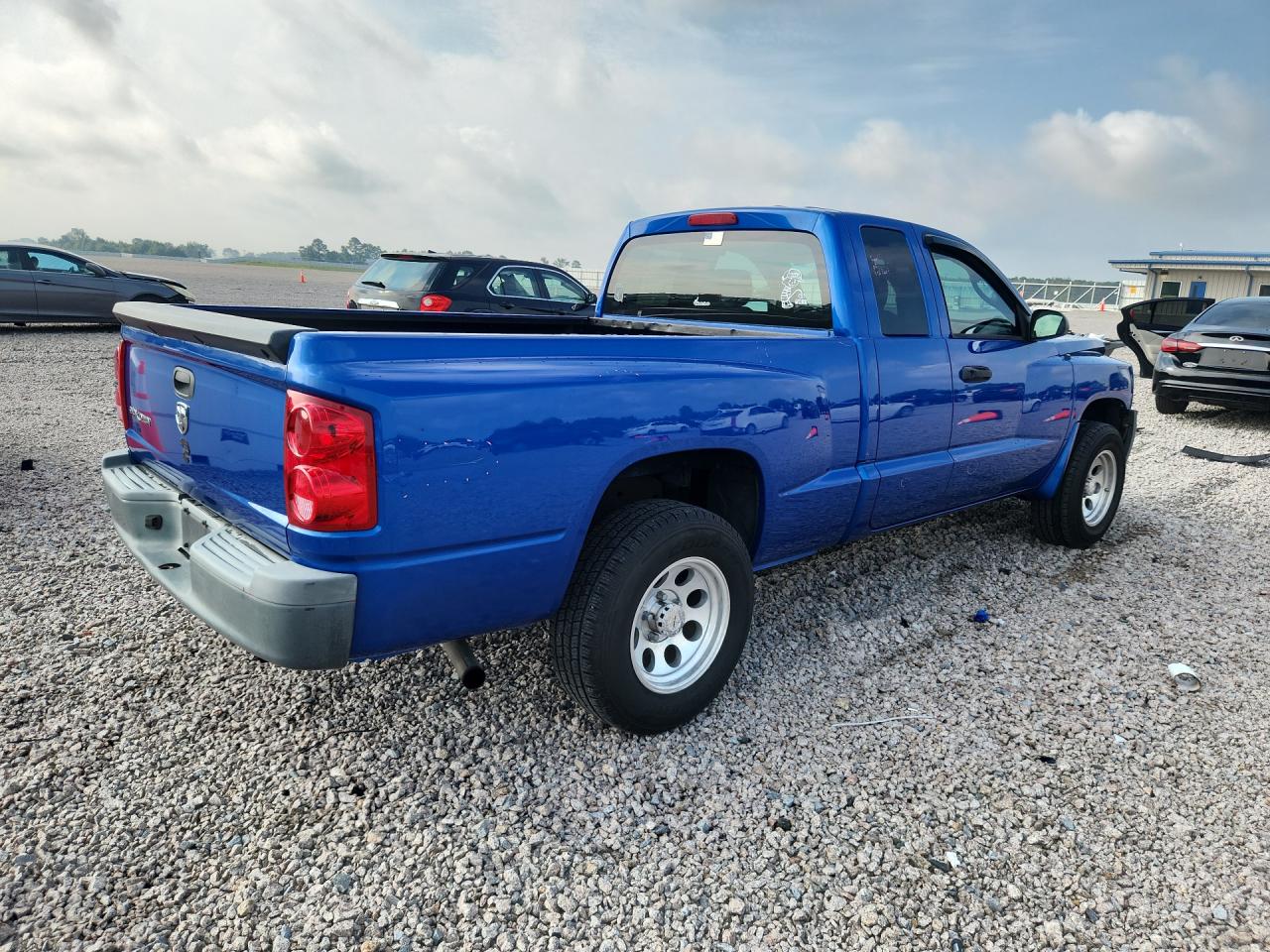 2008 Dodge Dakota St Blue vin: 1D7HE22KX8S542582