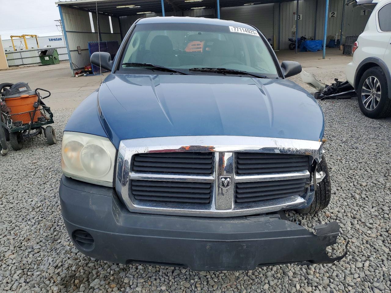 2006 Dodge Dakota Quad Синий vin: 1D7HE28K26S703513