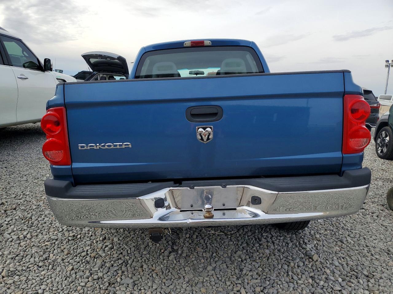 2006 Dodge Dakota Quad Синий vin: 1D7HE28K26S703513