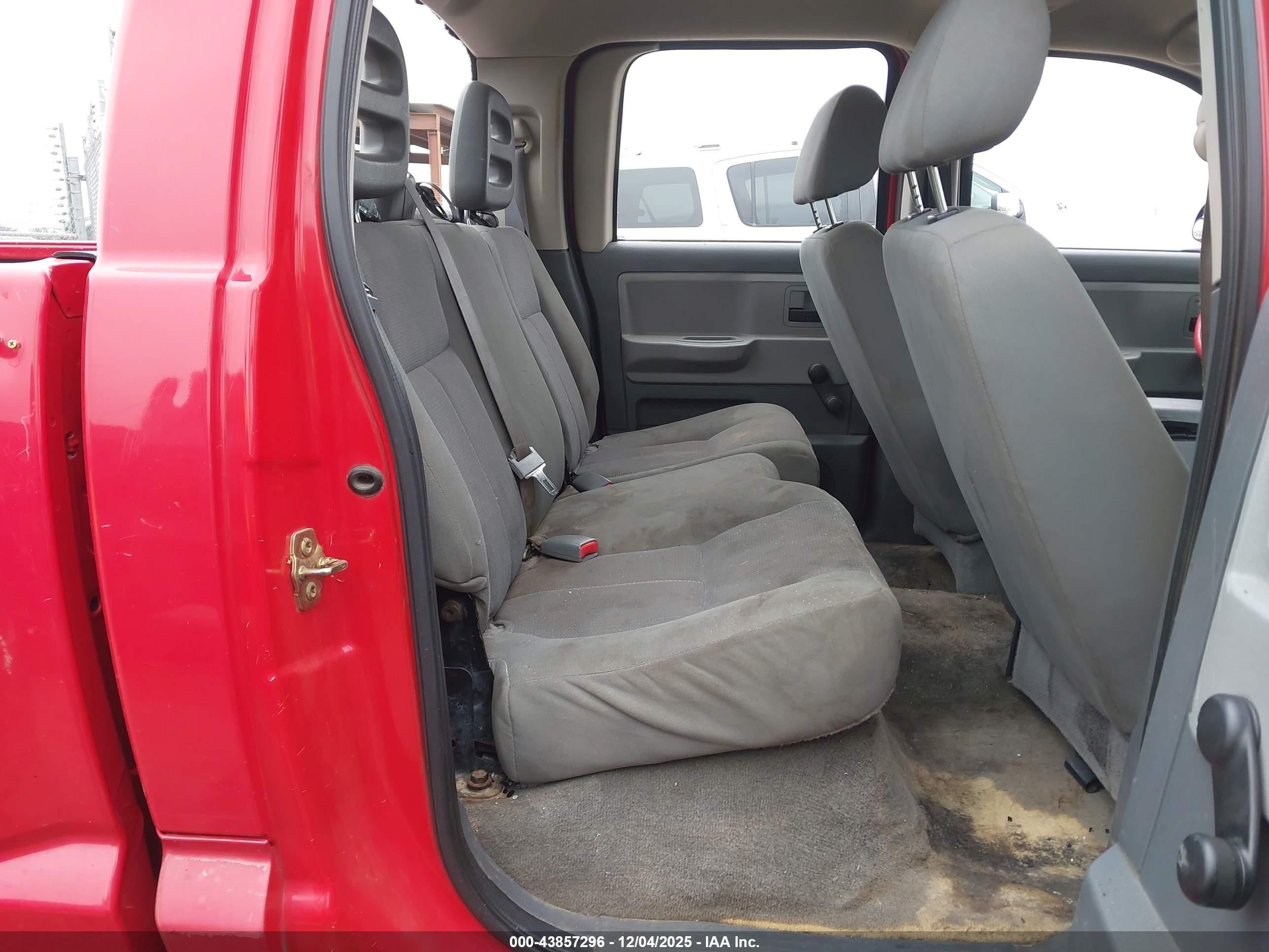 2006 Dodge Dakota St Red vin: 1D7HE28K56S686951