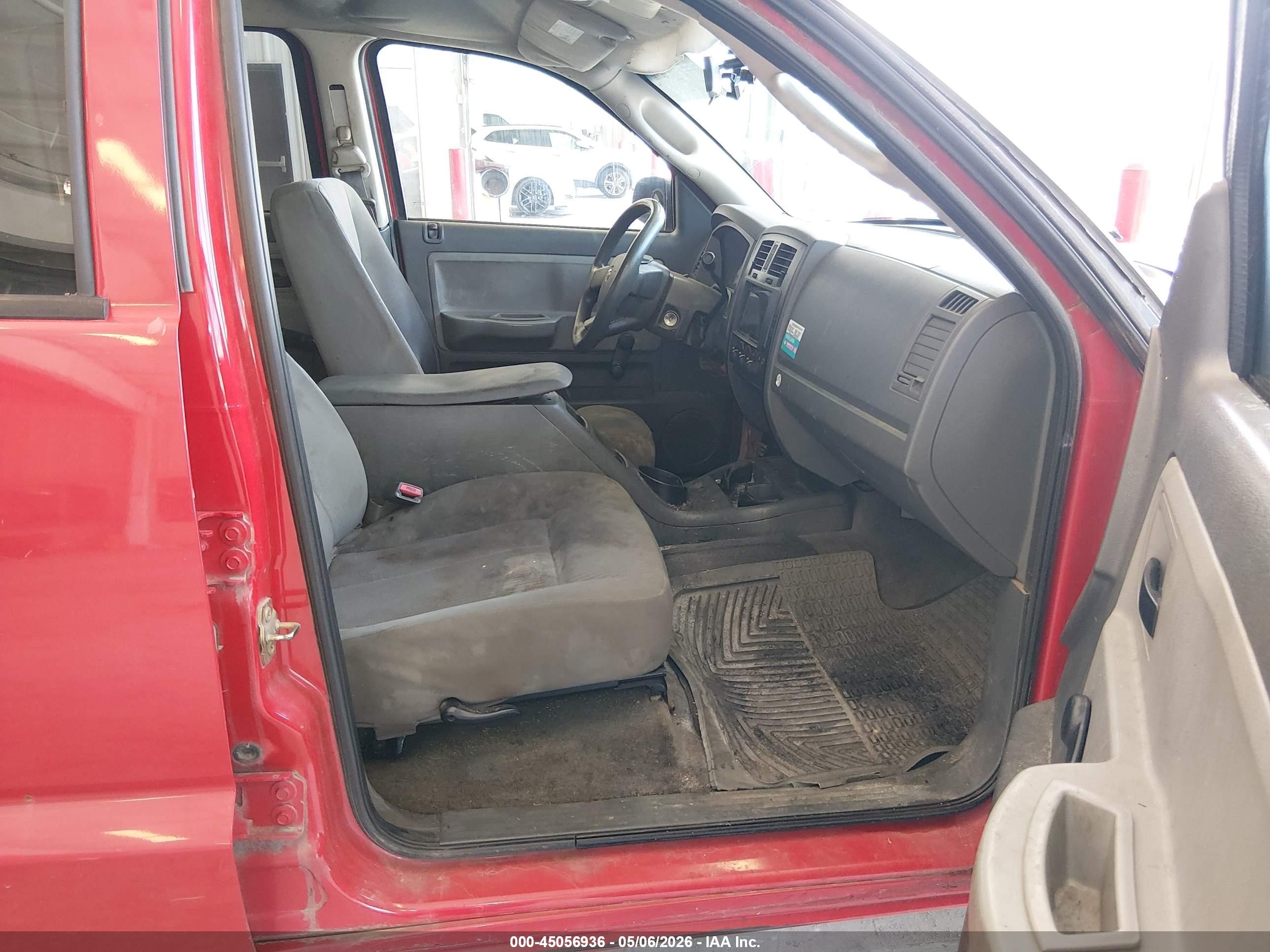 2006 Dodge Dakota St Red vin: 1D7HE28K66S584073