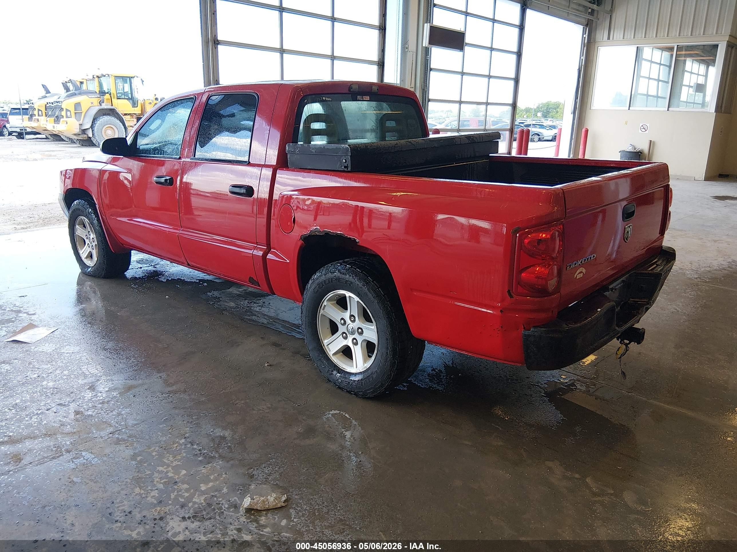 2006 Dodge Dakota St Red vin: 1D7HE28K66S584073