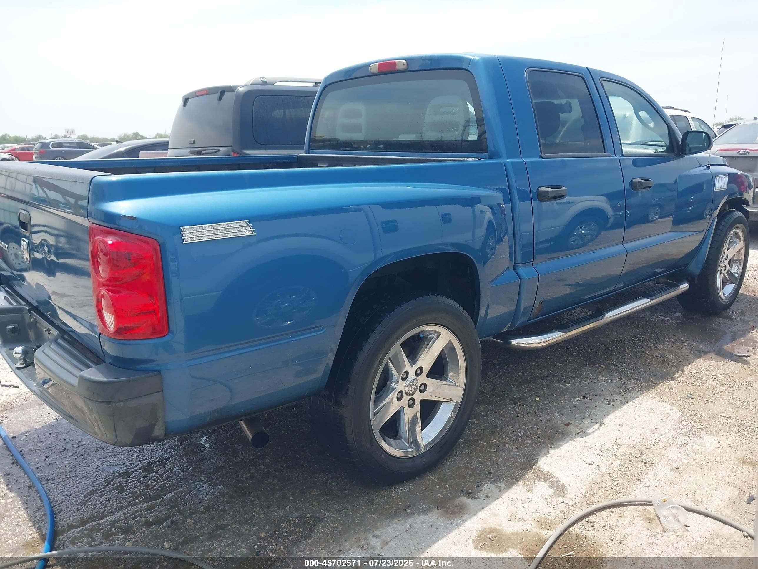2006 Dodge Dakota St Blue vin: 1D7HE28K76S710473