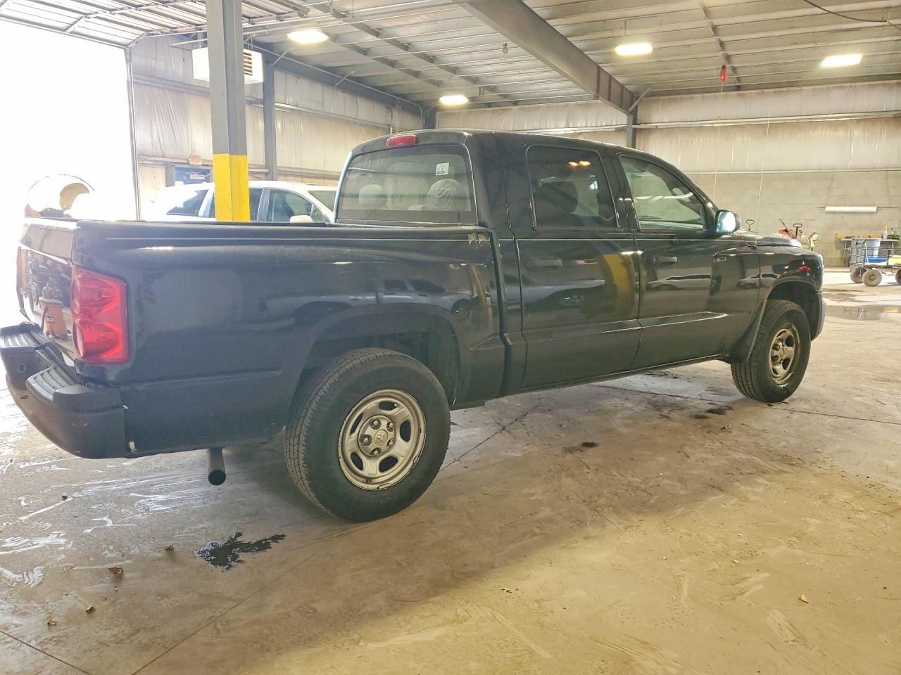 2008 Dodge Dakota Quad Черный vin: 1D7HE28K88S502265