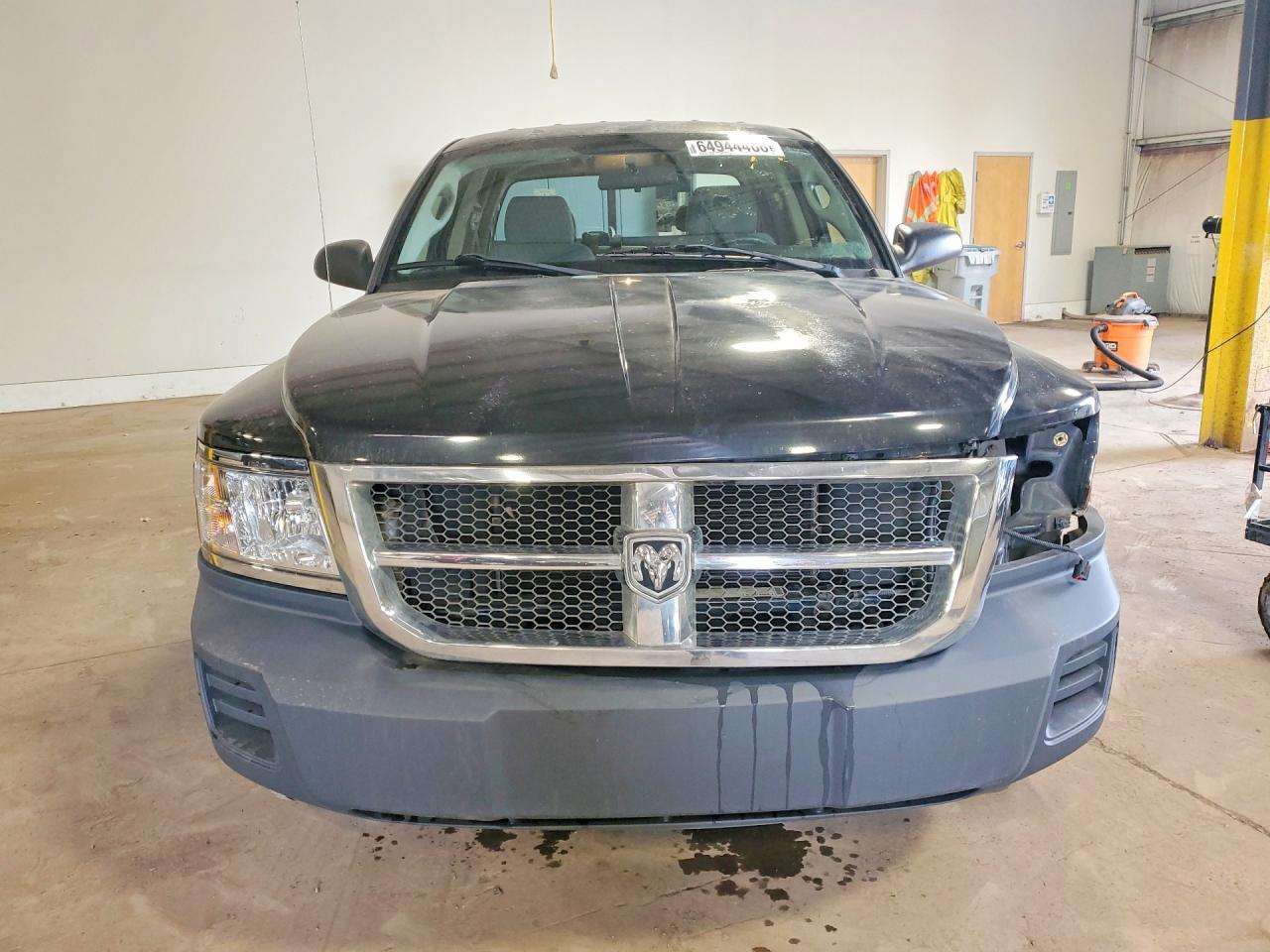 2008 Dodge Dakota Quad Черный vin: 1D7HE28K88S502265