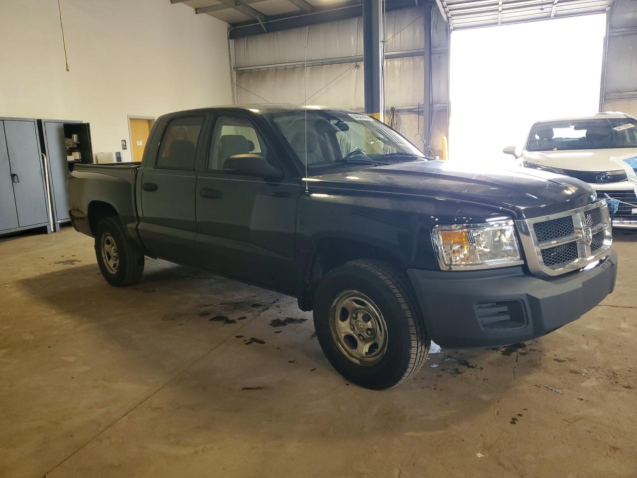2008 Dodge Dakota Quad Черный vin: 1D7HE28K88S502265