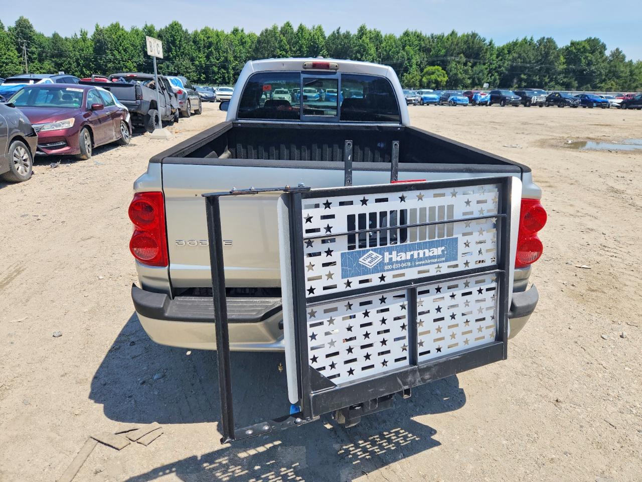 2009 Dodge Dakota Sxt Silver vin: 1D7HE32KX9S778107