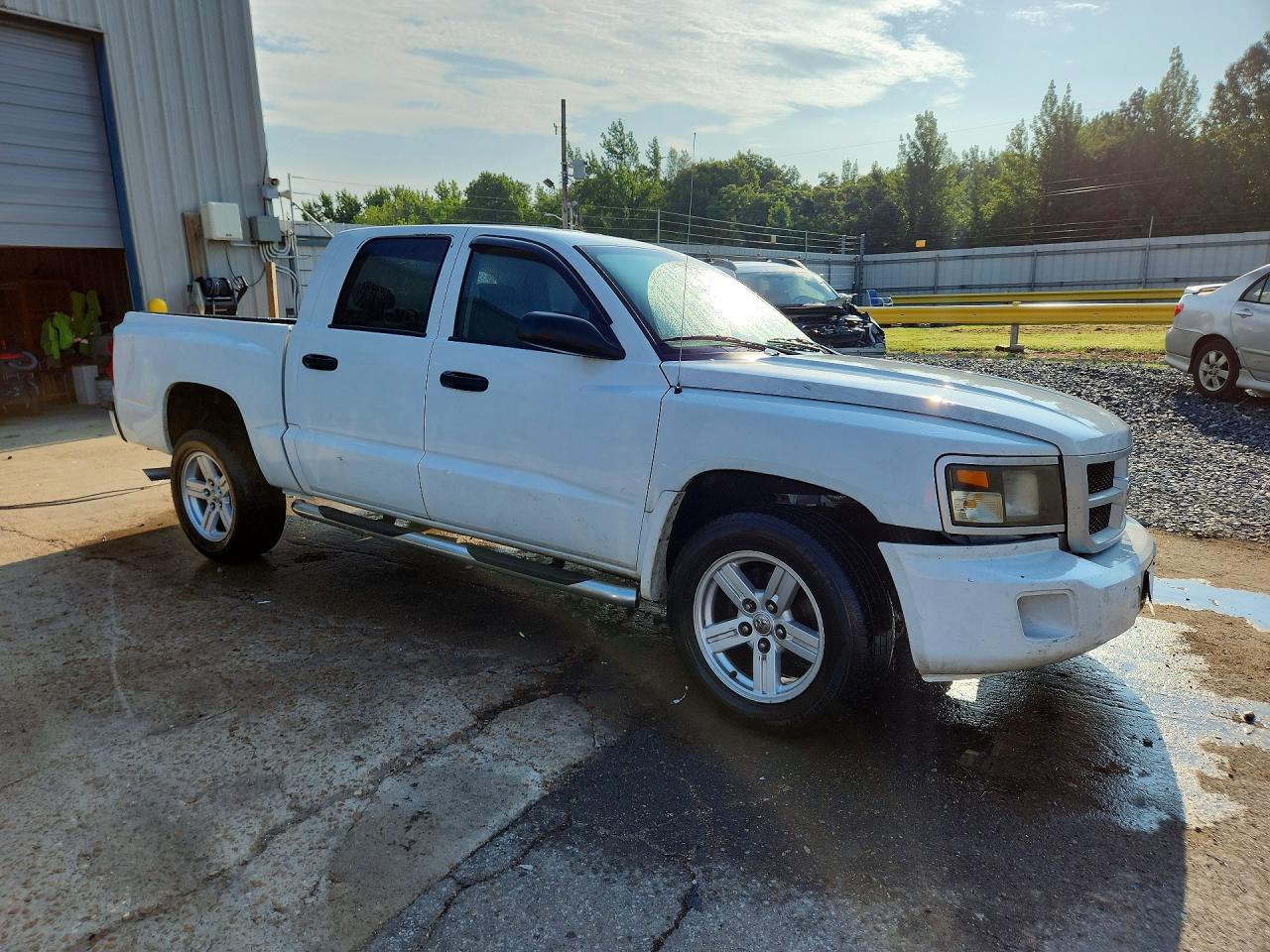 2008 Dodge Dakota Sxt White vin: 1D7HE38K48S576837
