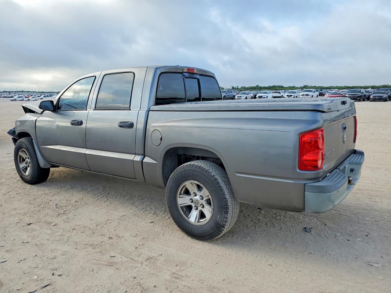 2008 Dodge Dakota Sxt Gray vin: 1D7HE38K58S566804