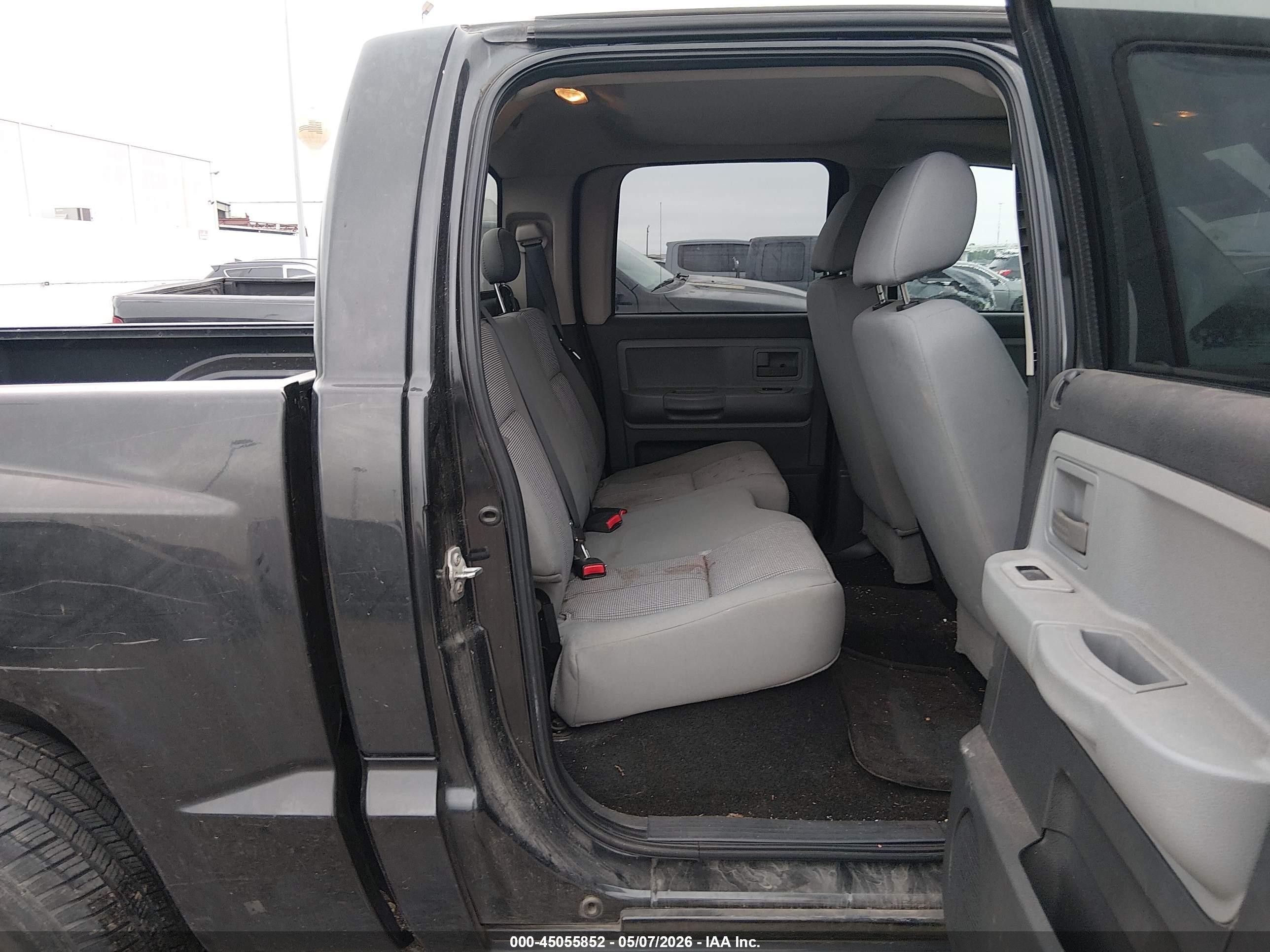 2008 Dodge Dakota Sxt/bighorn/lonestar Black vin: 1D7HE38K88S631211