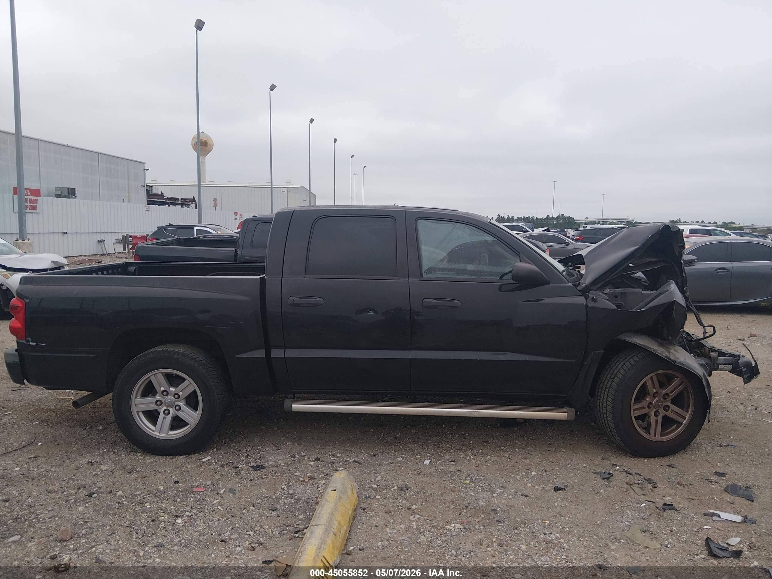 2008 Dodge Dakota Sxt/bighorn/lonestar Black vin: 1D7HE38K88S631211
