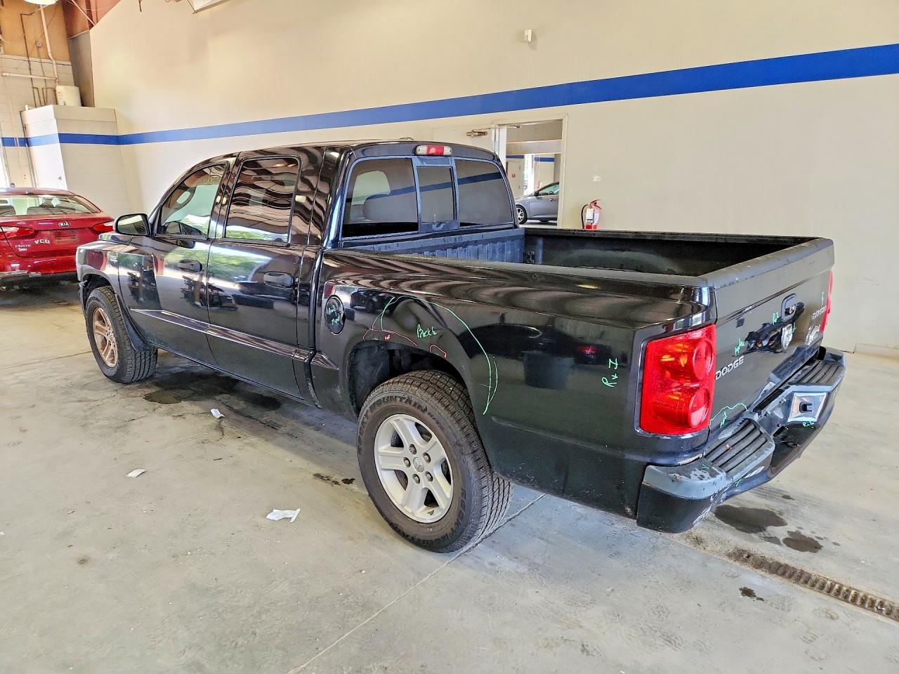 2009 Dodge Dakota Sxt Black vin: 1D7HE38P69S794436