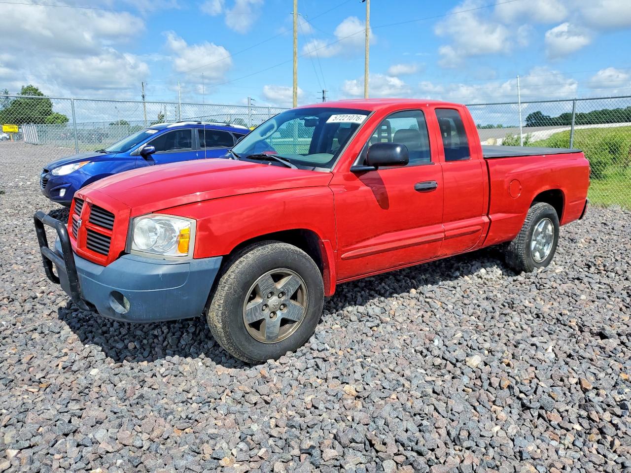 2006 Dodge Dakota Slt Red vin: 1D7HE42J26S620918