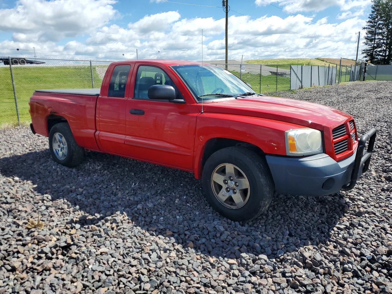 2006 Dodge Dakota Slt Red vin: 1D7HE42J26S620918