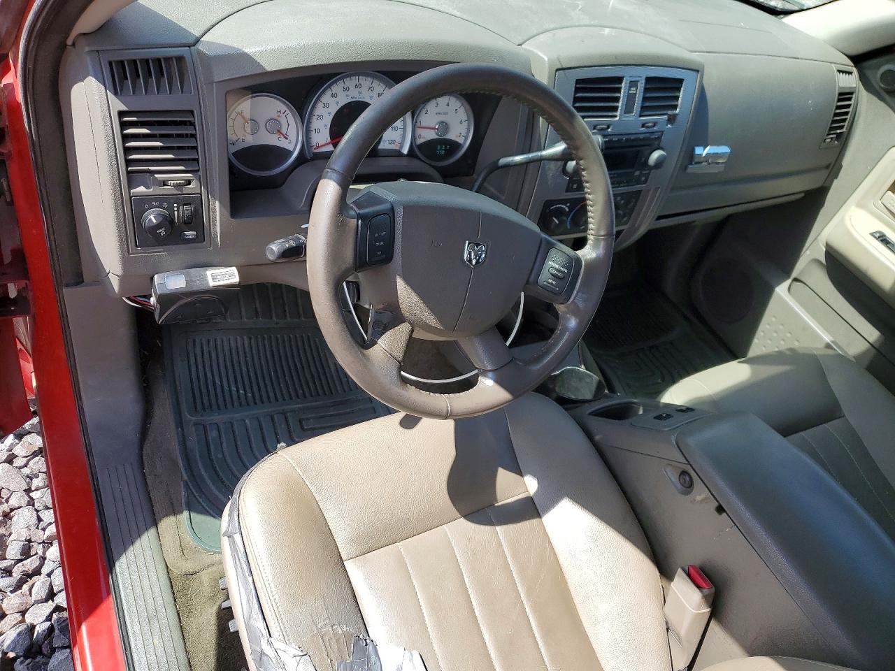 2006 Dodge Dakota Slt Red vin: 1D7HE42J26S620918
