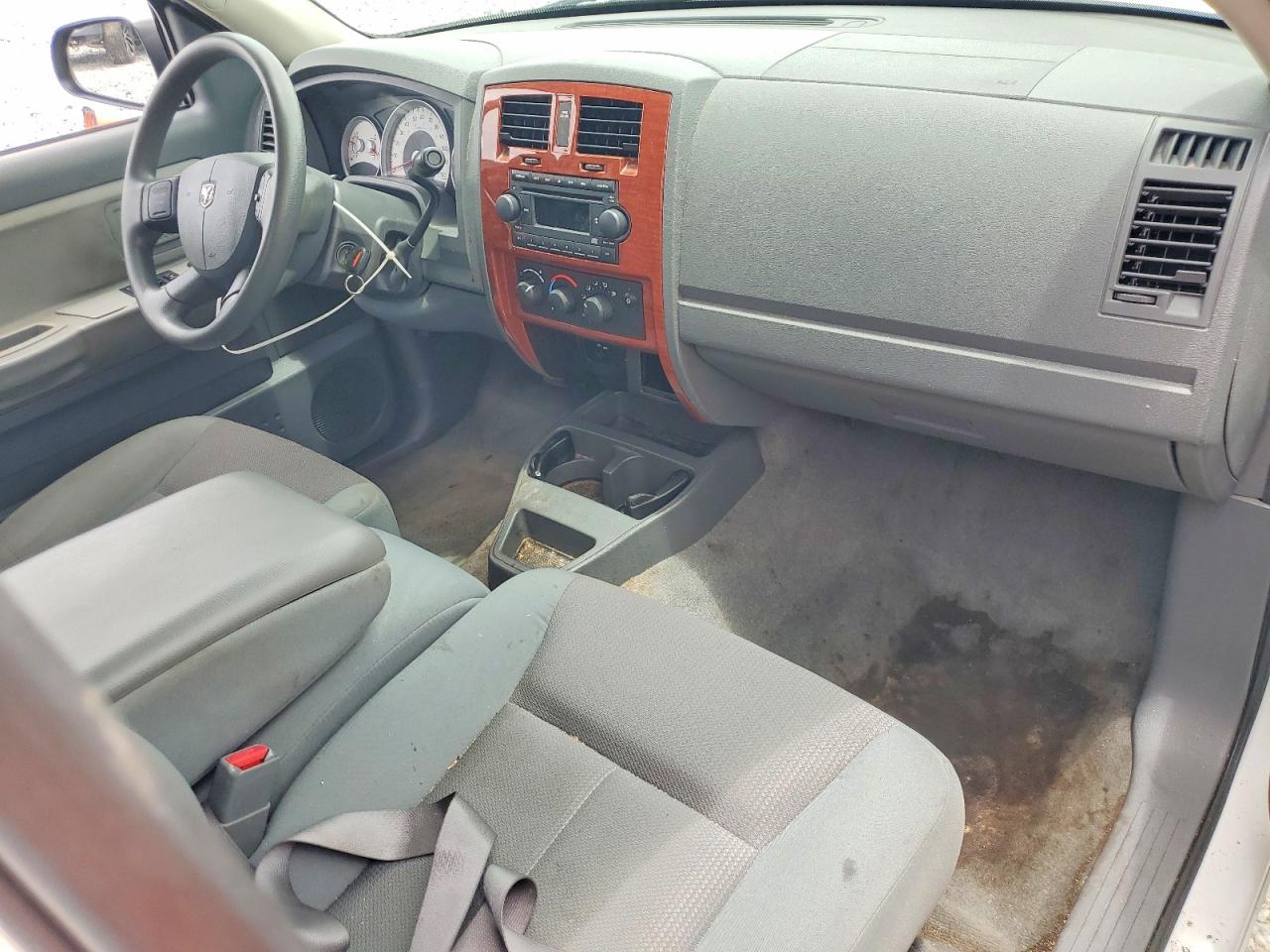 2005 Dodge Dakota Slt White vin: 1D7HE42K25S187320
