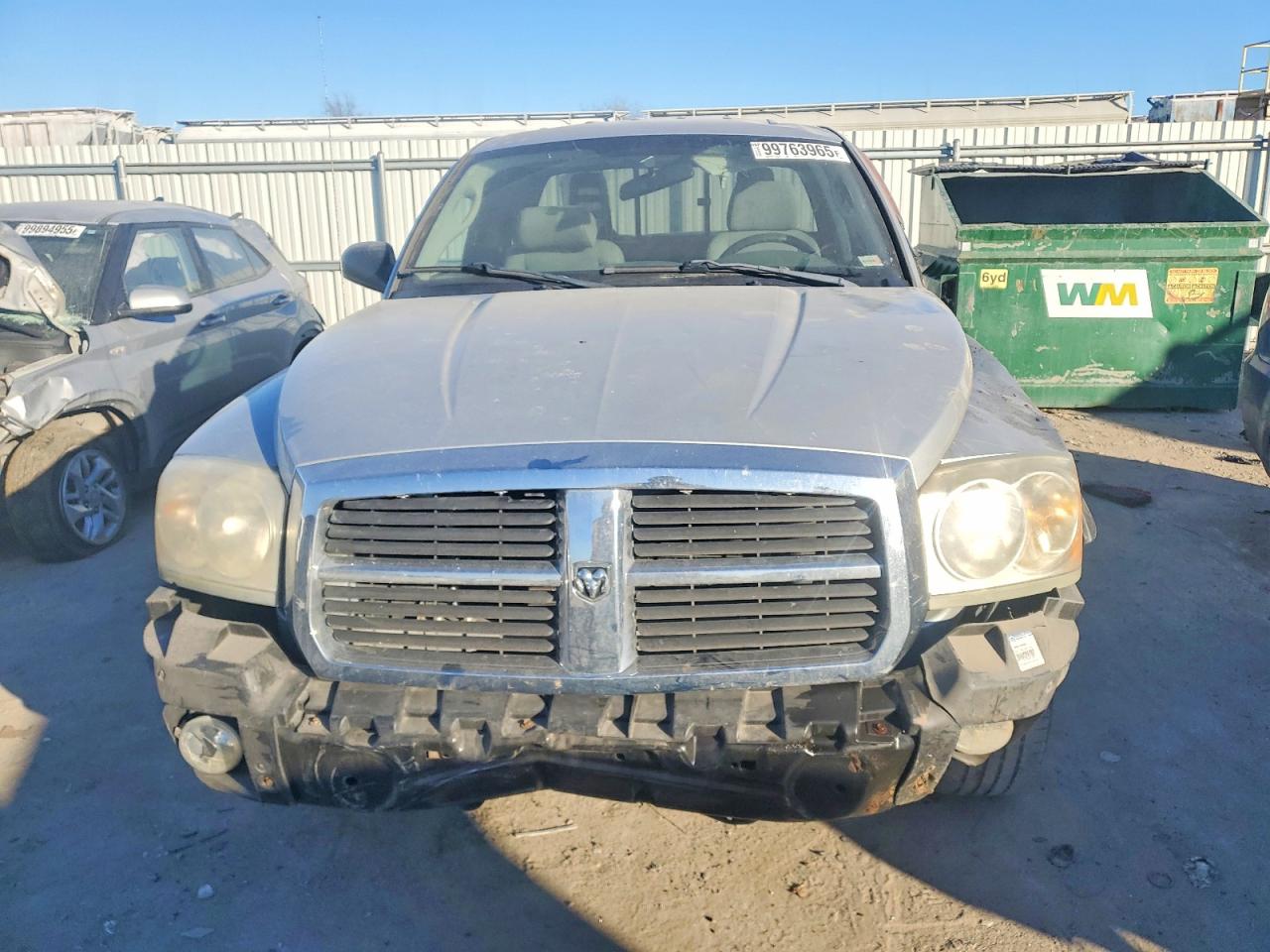 2006 Dodge Dakota Slt Silver vin: 1D7HE42K26S591090