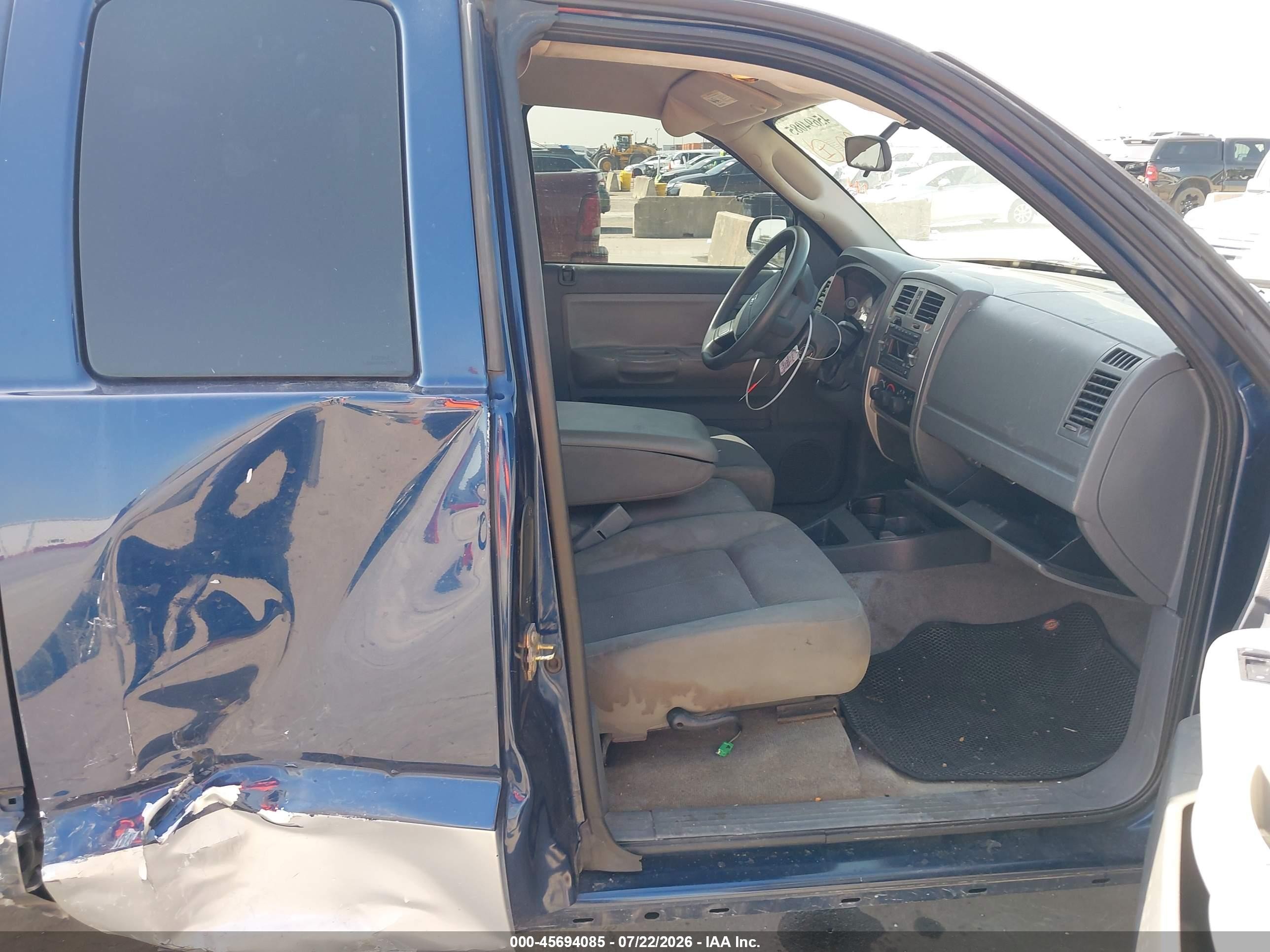 2006 Dodge Dakota Slt Blue vin: 1D7HE42K36S717957