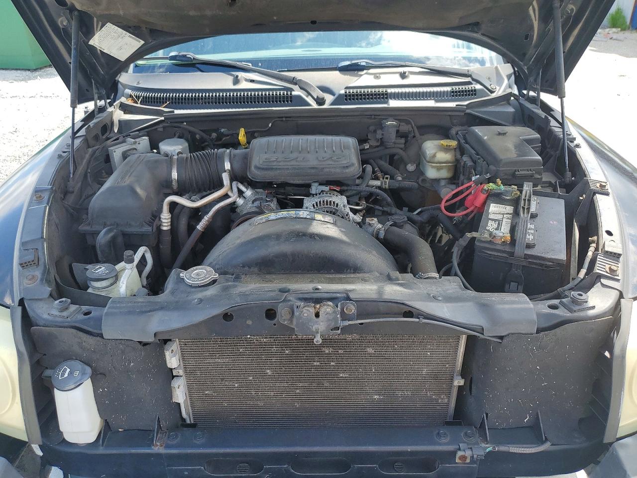 2005 Dodge Dakota Slt Черный vin: 1D7HE42K45S214906