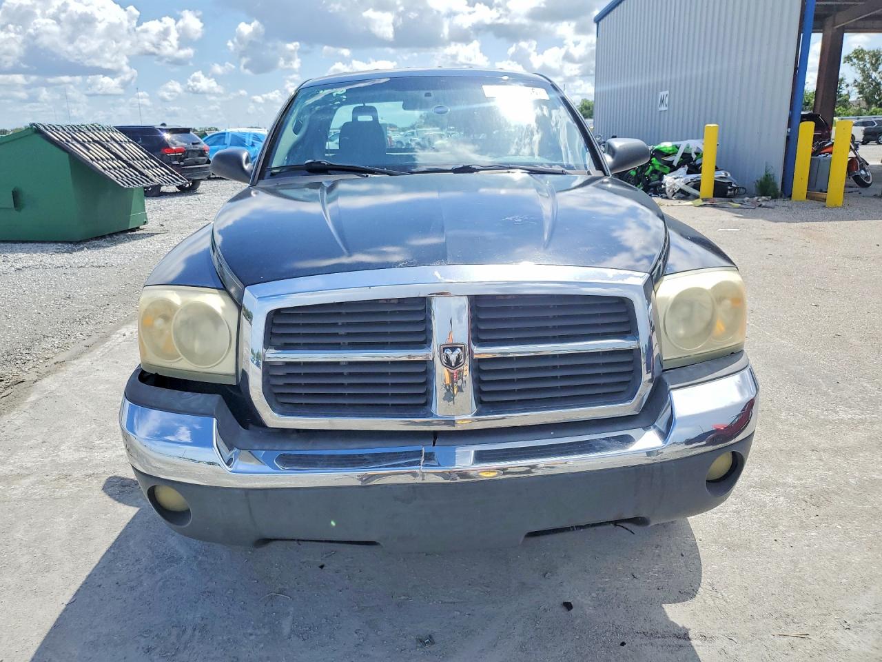 2005 Dodge Dakota Slt Черный vin: 1D7HE42K45S214906