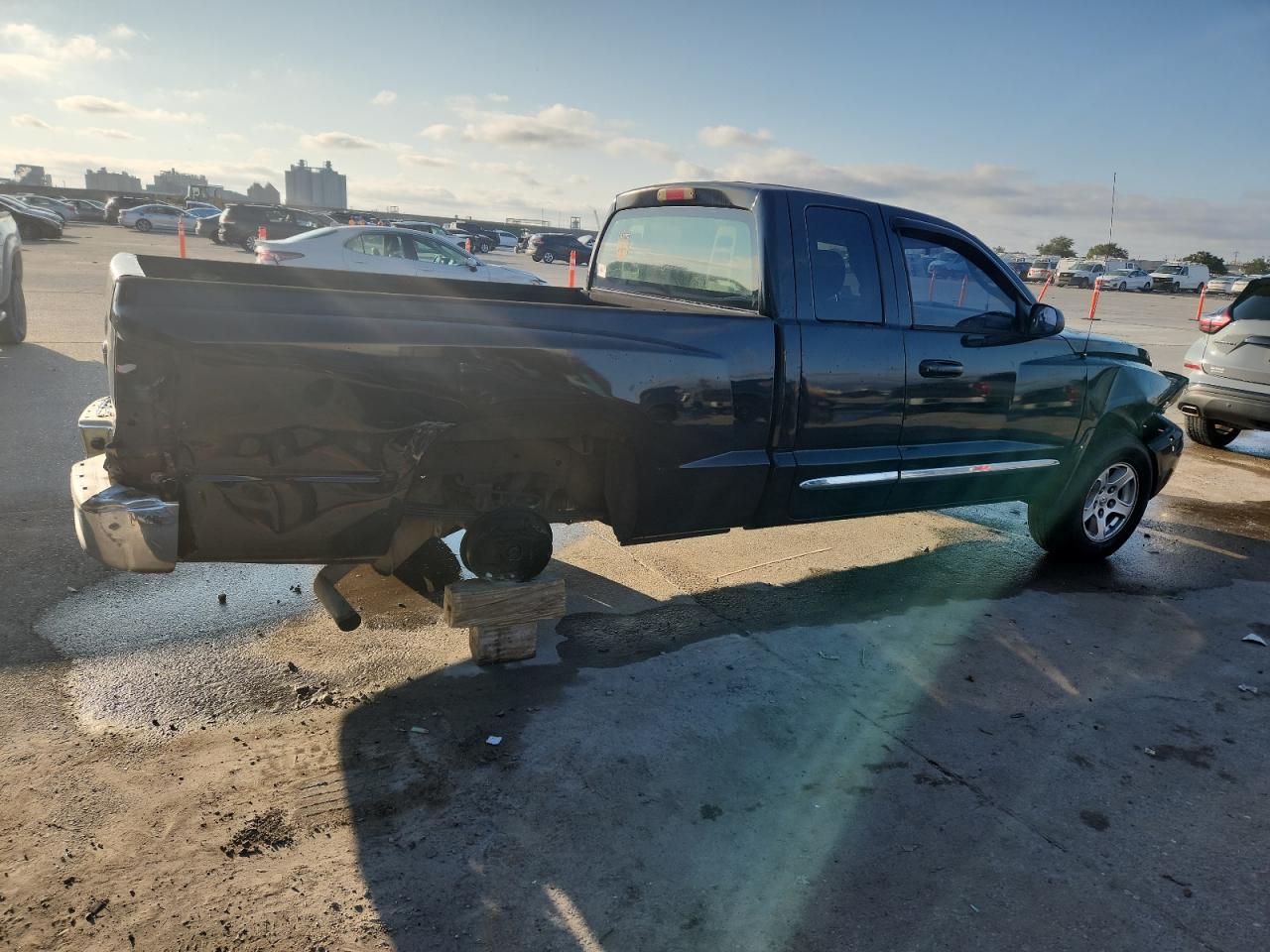 2005 Dodge Dakota Slt Black vin: 1D7HE42K45S269016