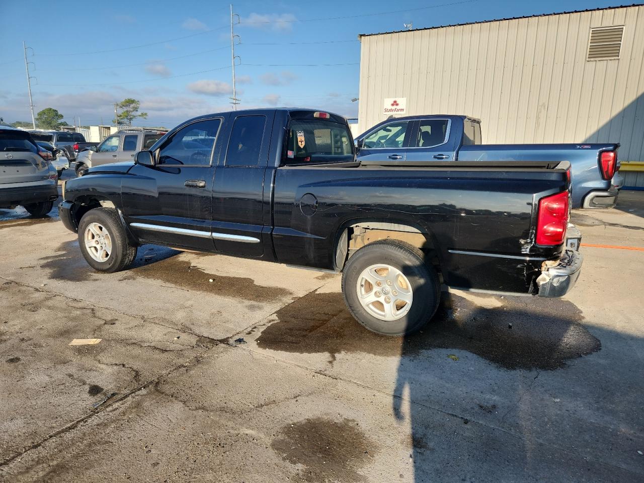 2005 Dodge Dakota Slt Black vin: 1D7HE42K45S269016